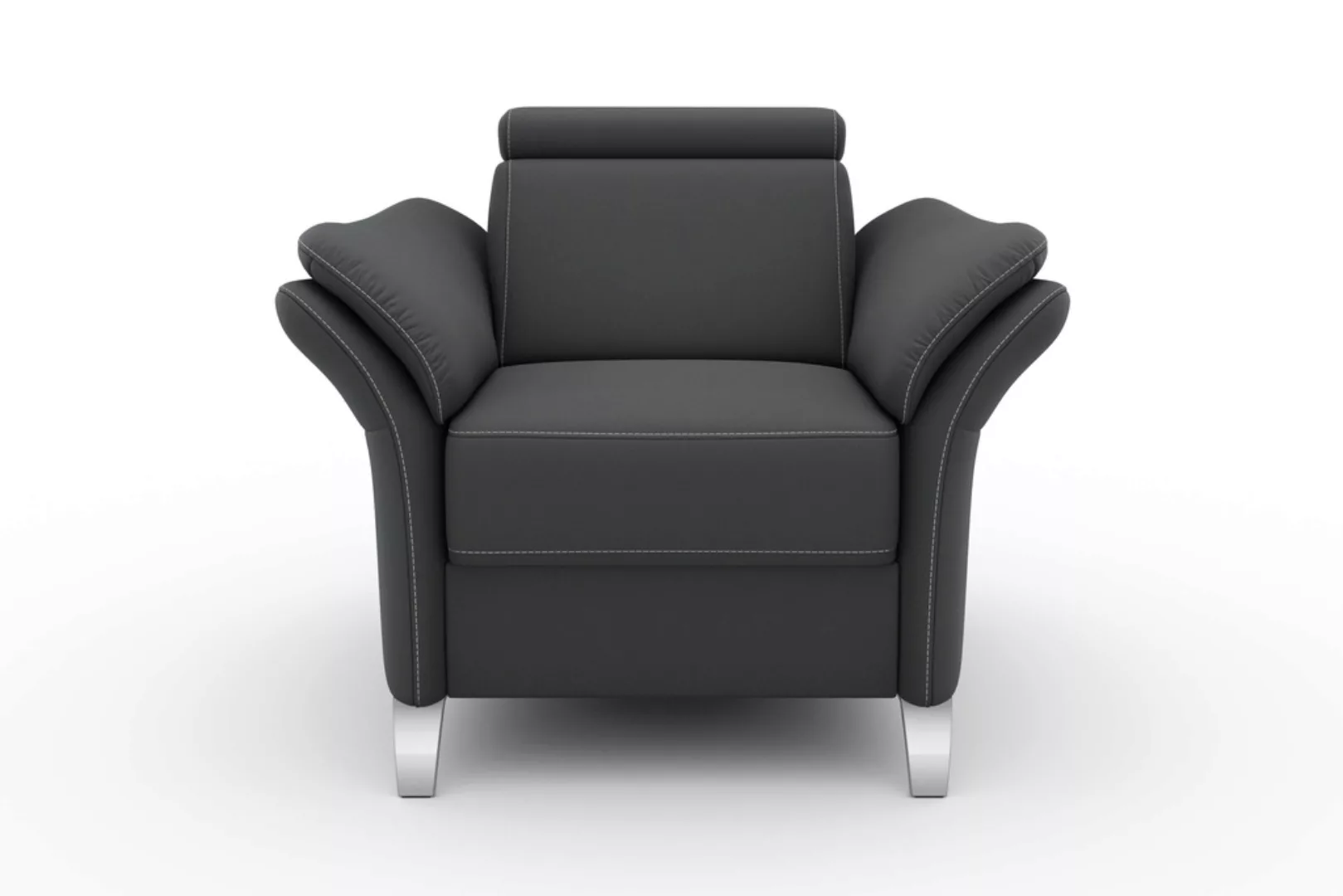 sit&more Sessel "Vincenzo", inklusive Kopfteilverstellung günstig online kaufen