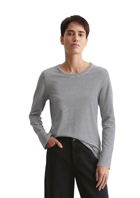 Marc O'Polo Langarmshirt aus Organic-Cotton-Stretch-Jersey günstig online kaufen