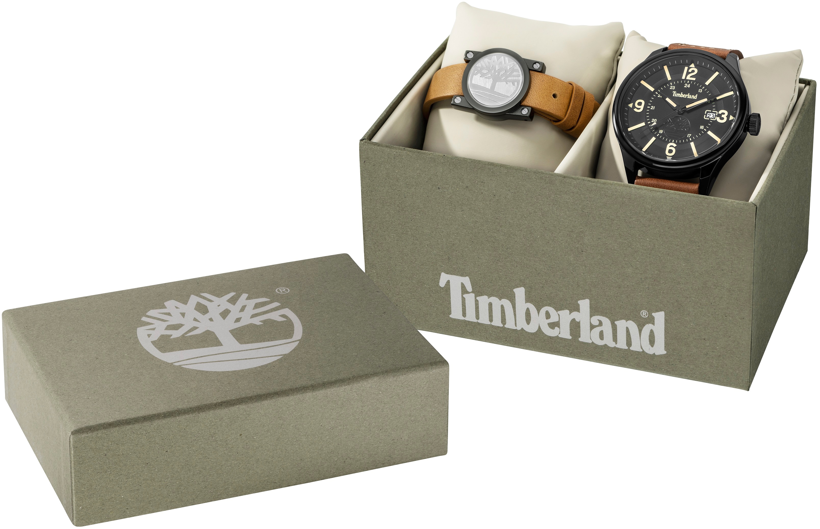 Timberland Quarzuhr "BLAKE-SET, TBL.BLAK.SET.20", (Set, 2 tlg., Uhr mit Sch günstig online kaufen