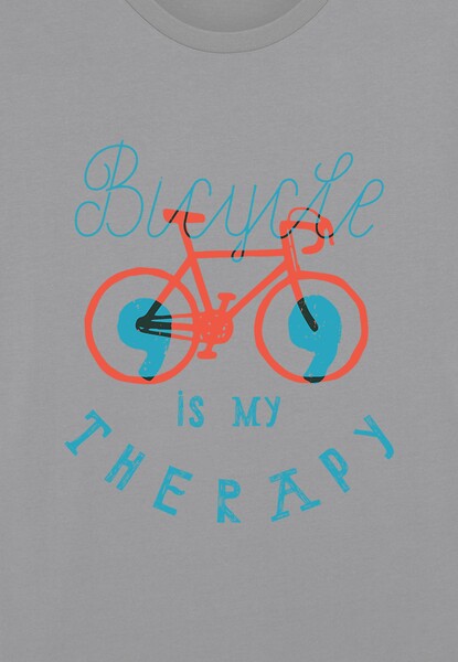 Biofair Shirt / Bicycle Is My Therapy günstig online kaufen