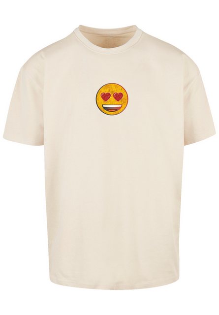 emoji couture T-Shirt Smiling furry yellow face jewel hearted eyes Premium günstig online kaufen