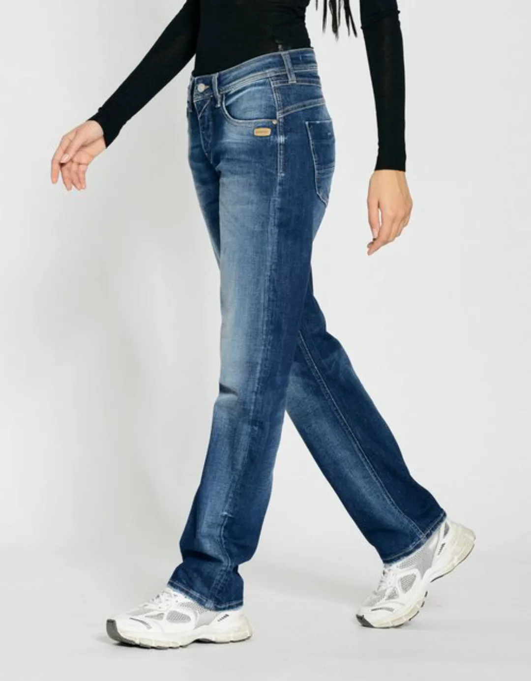 GANG Loose-fit-Jeans 94AMELIE STRAIGHT günstig online kaufen