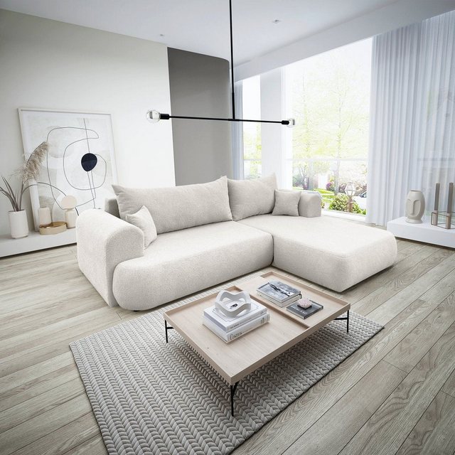 Luxusbetten24 Schlafsofa Designer Sofa Baron L, mit Schlaffunktion und Stau günstig online kaufen