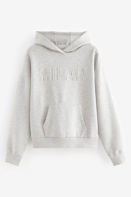 Next Kapuzensweatshirt Weiches Hoodie mit grafischer Prägung, City Milan (1 günstig online kaufen