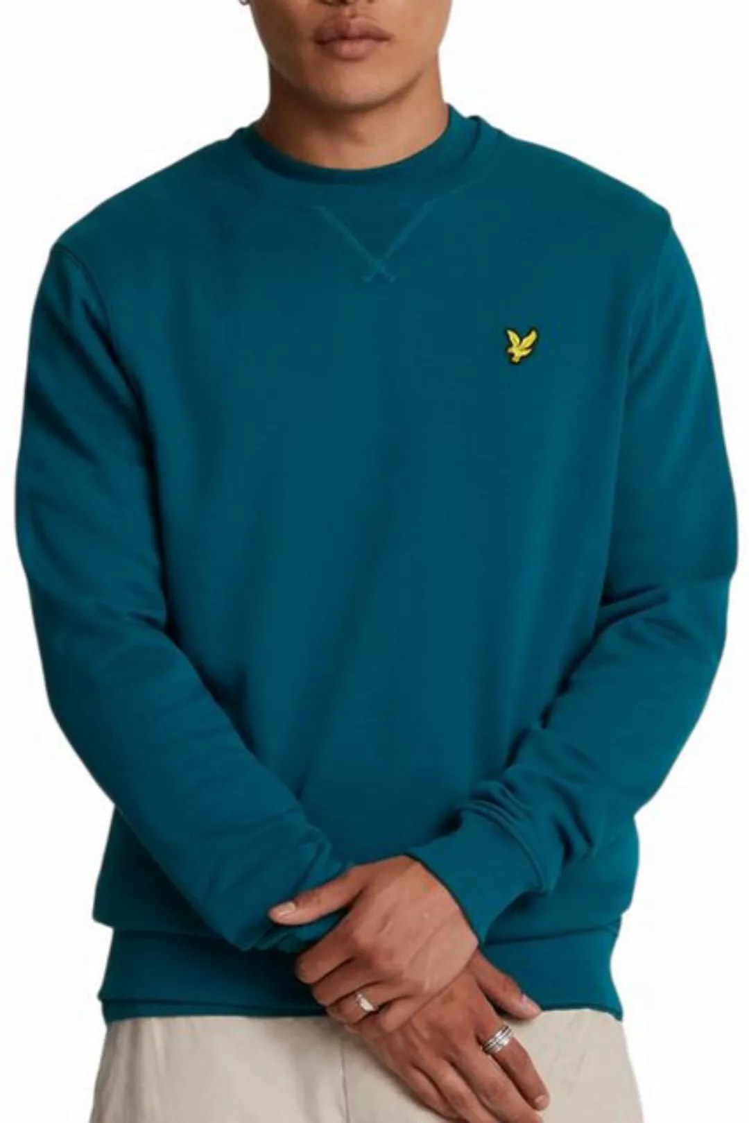 Lyle & Scott Sweatshirt Basic Herren, 100% Baumwolle günstig online kaufen