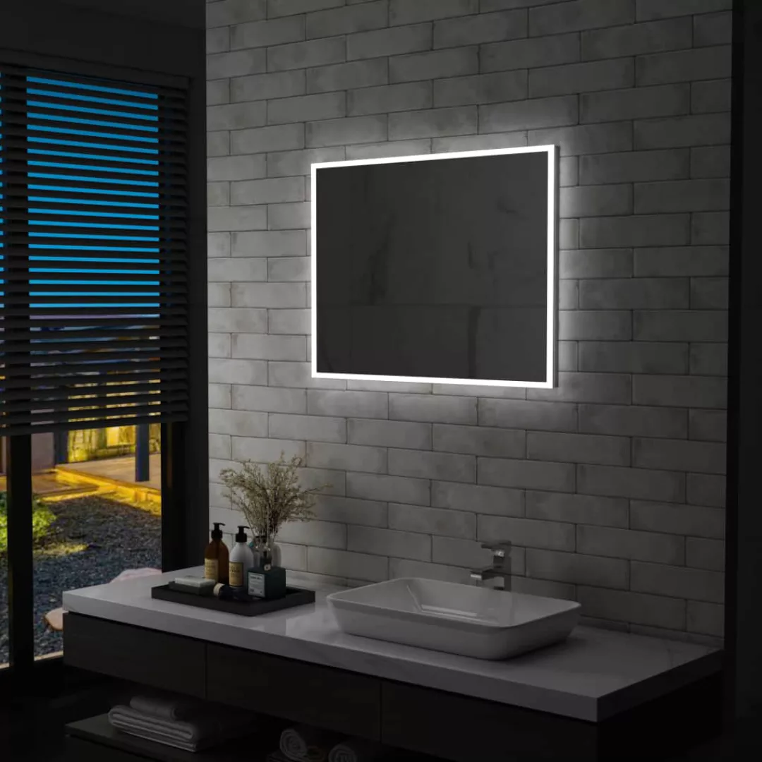 Badezimmer-wandspiegel Mit Led 80 X 60 Cm günstig online kaufen