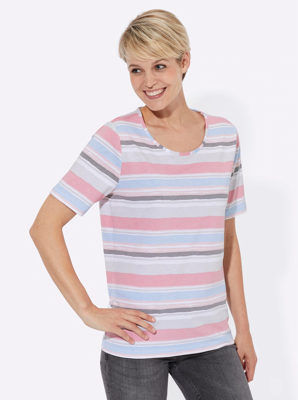 Casual Looks T-Shirt "Ringelshirt" günstig online kaufen