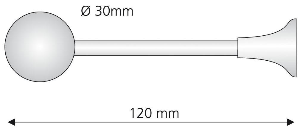 Liedeco Raffhalter, (1 St.), für Gardinenstangen Ø 16 mm günstig online kaufen