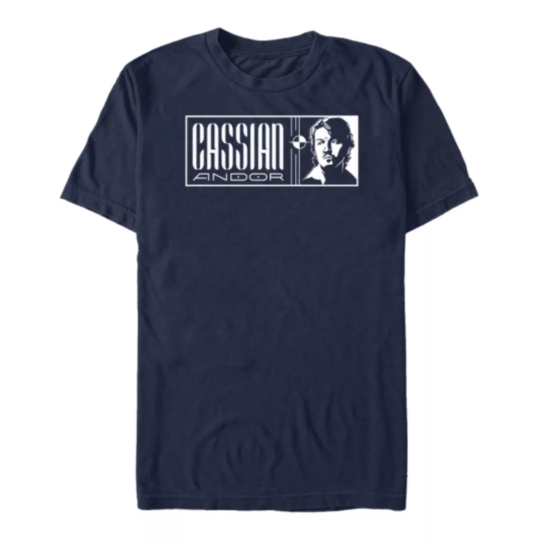 Star Wars - Andor - Cassian Andor Portrait - Männer T-Shirt günstig online kaufen