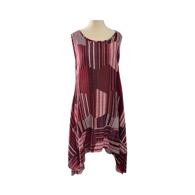 BZNA Tunikakleid Leinen Tunika Zipfel Kleid gestreift günstig online kaufen