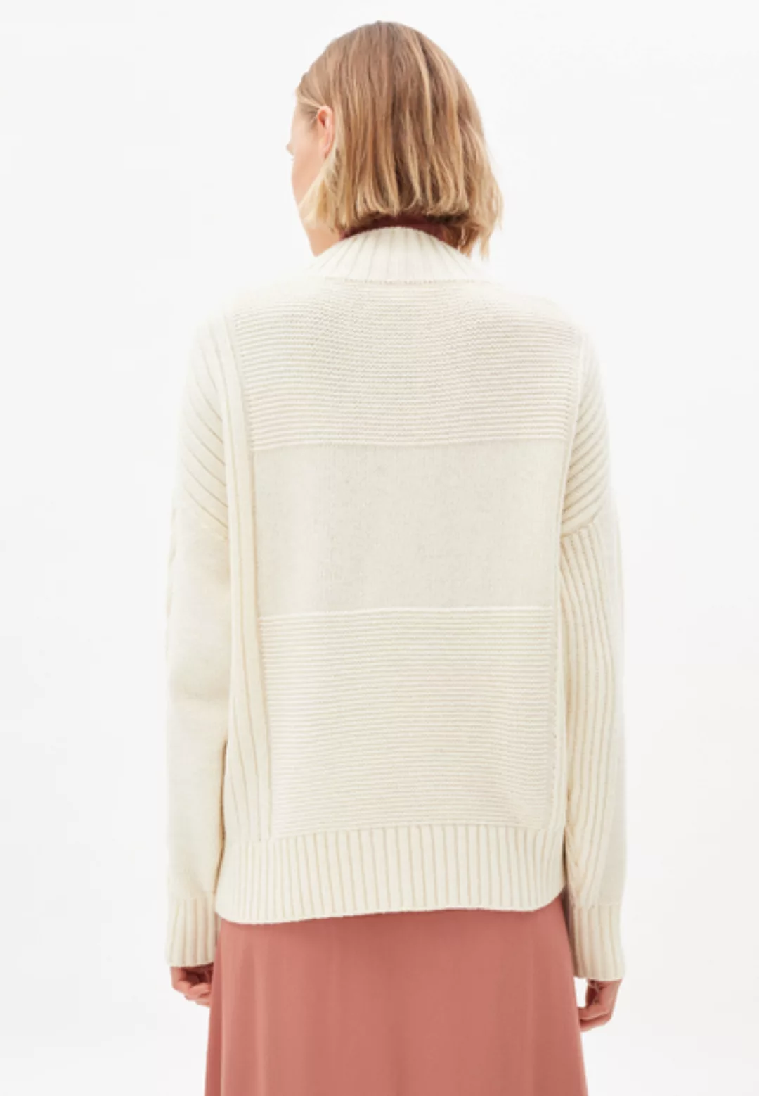 Chiaraa Recycled Wool - Damen Pullover Aus Woll Mix günstig online kaufen