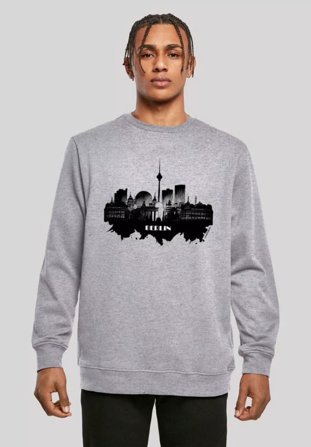 F4NT4STIC Kapuzenpullover "Cities Collection - Berlin skyline", Print günstig online kaufen