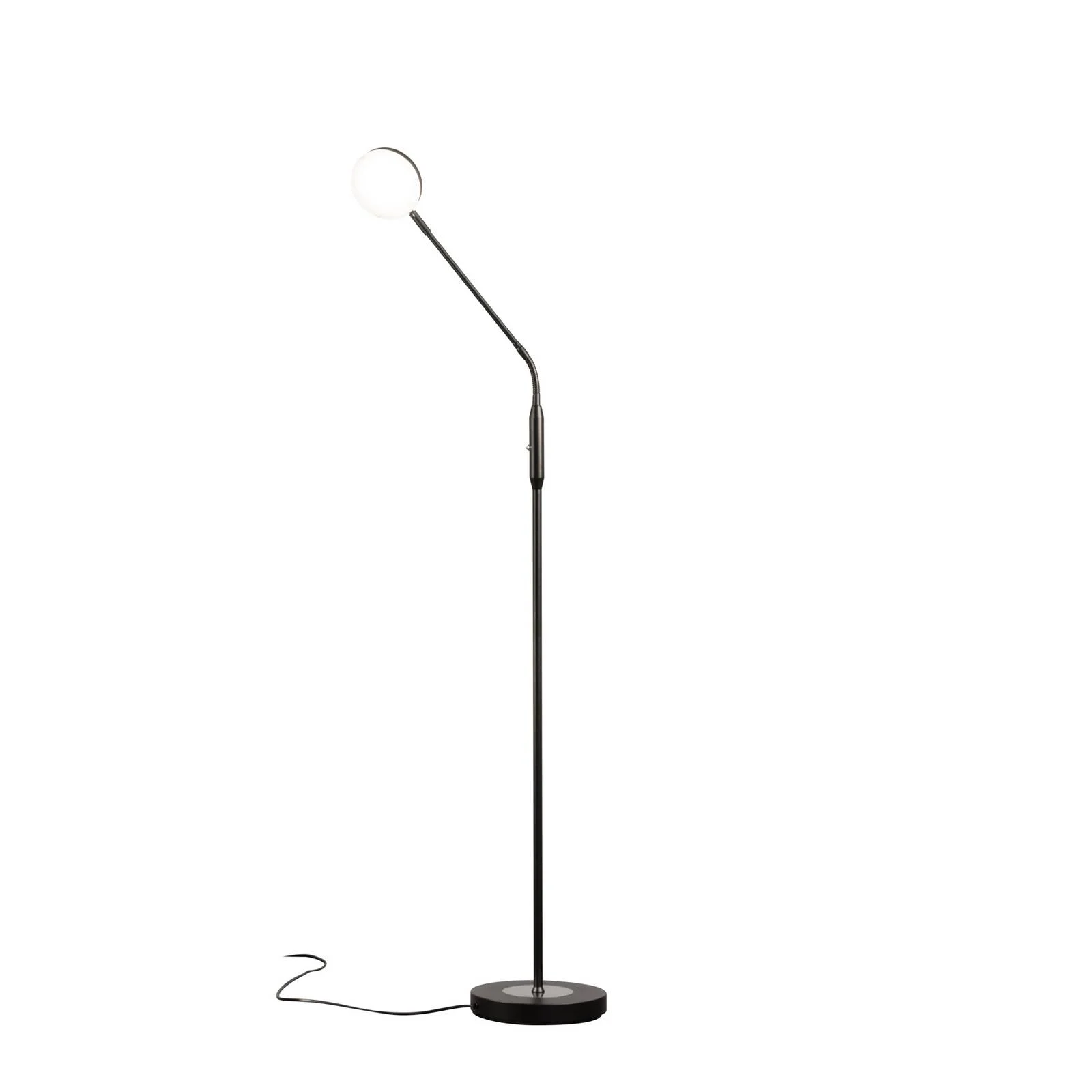 LED-Stehlampe Sorento, sandschwarz, Höhe 138 cm, CCT dimmbar günstig online kaufen