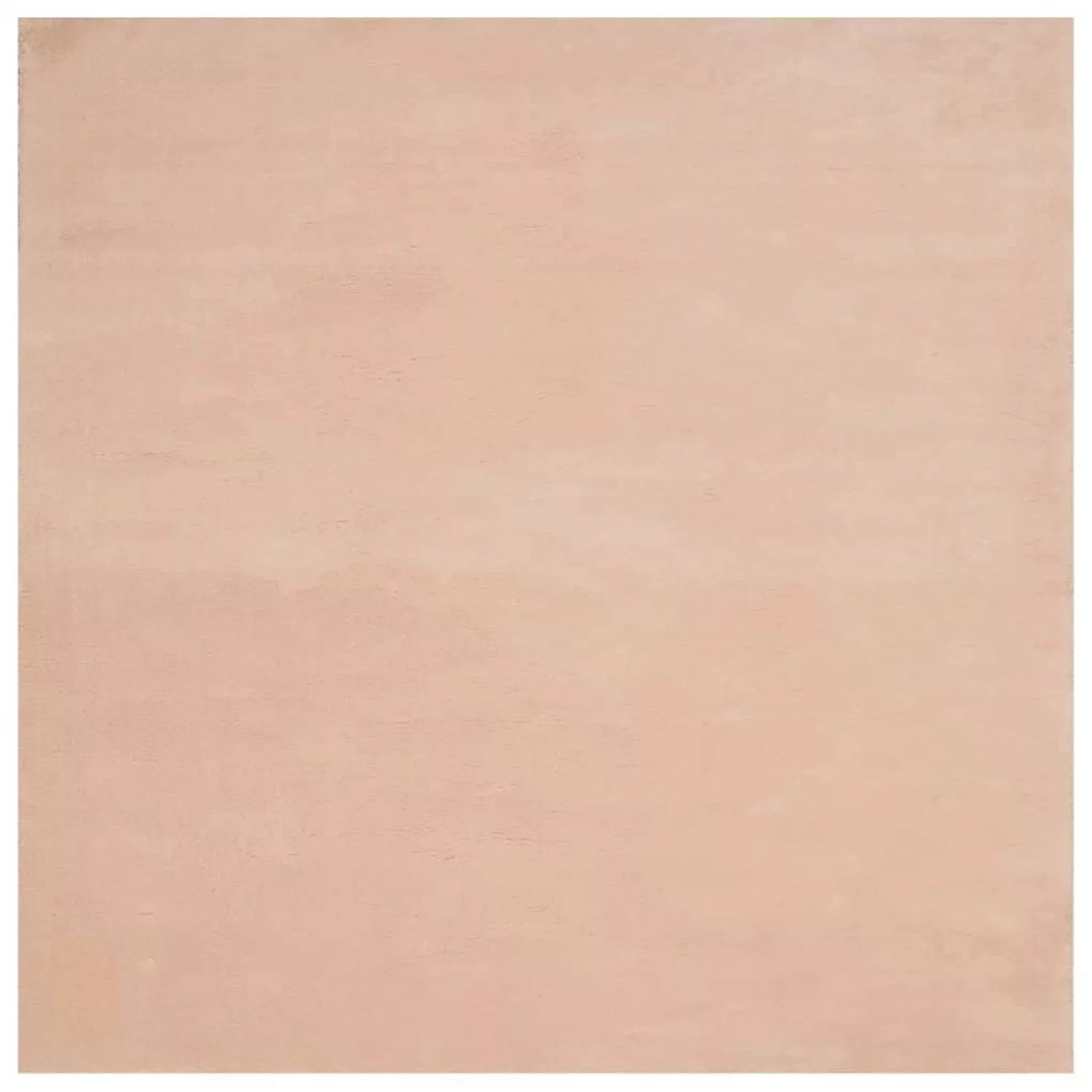 vidaXL Teppich Huarte Kurzflor Weich Und Waschbar Blassrosa 160x160 Cm 1931 günstig online kaufen