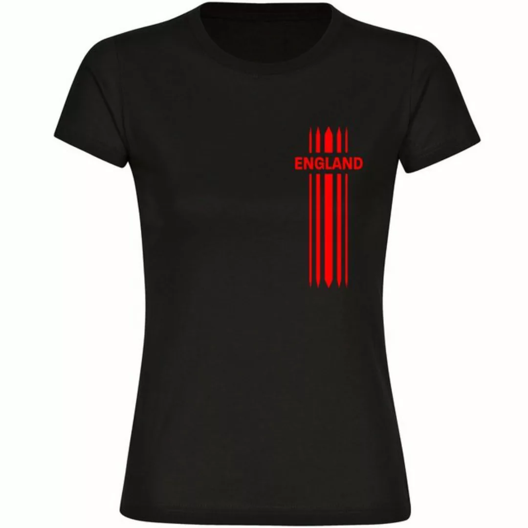 multifanshop T-Shirt Damen England - Streifen - Frauen günstig online kaufen