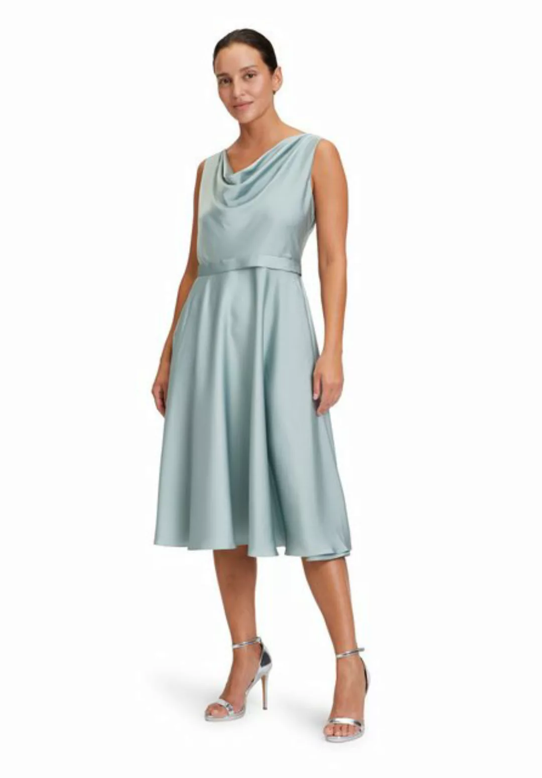 Vera Mont Minikleid mit Wasserfallausschnitt (1-tlg) günstig online kaufen