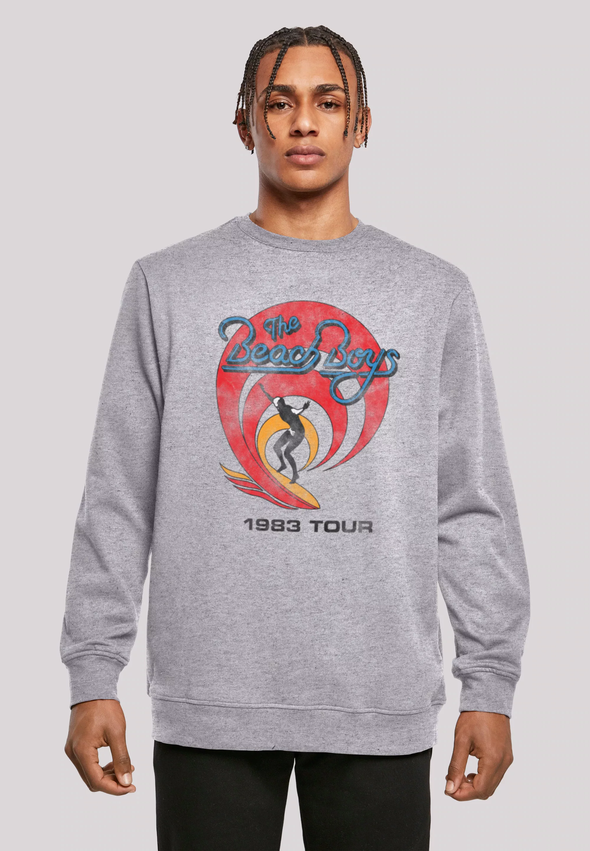 F4NT4STIC Kapuzenpullover The Beach Boys Band Surfer '83 Vintage Print günstig online kaufen