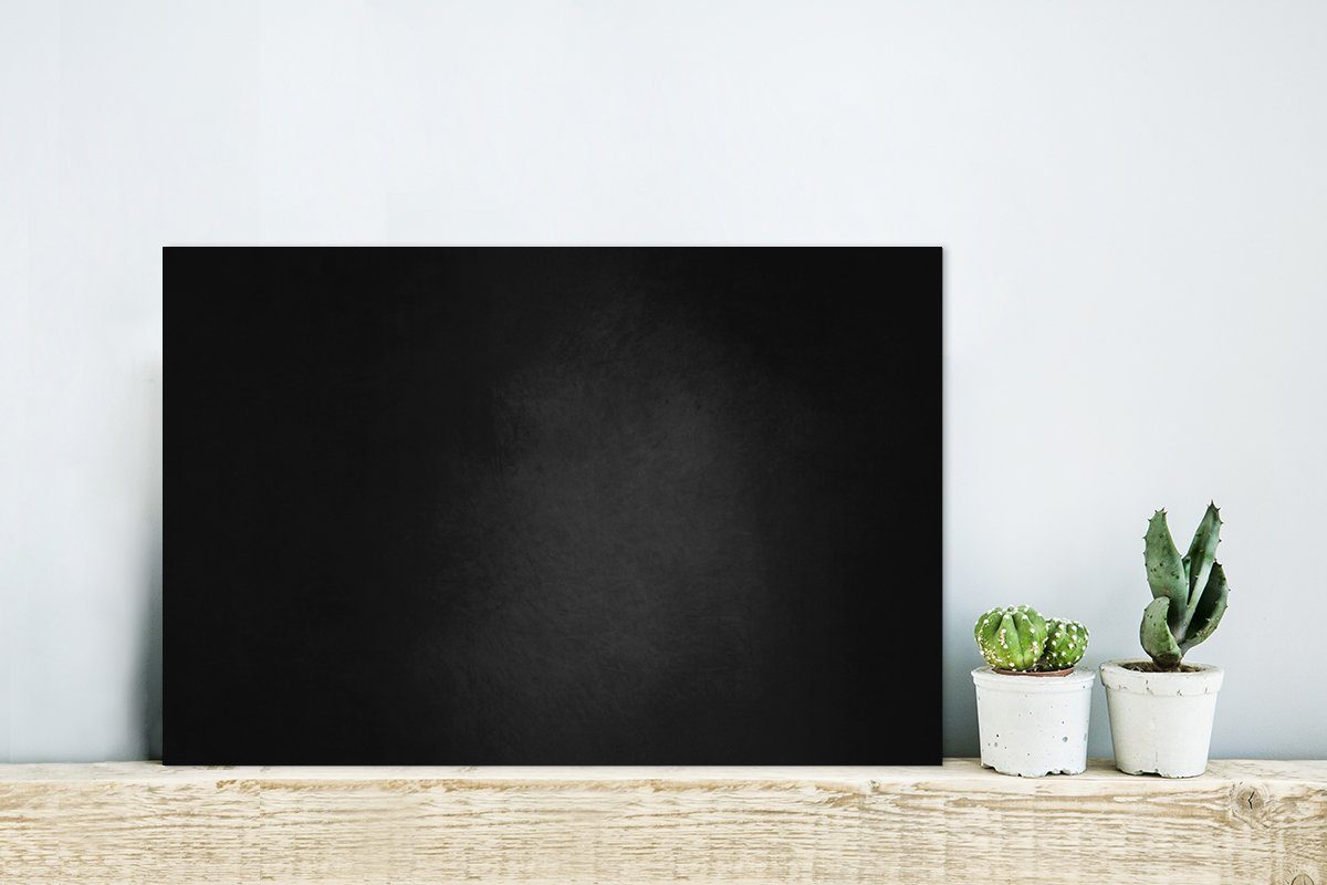 MuchoWow Metallbild Beton - Schwarz - günstig online kaufen