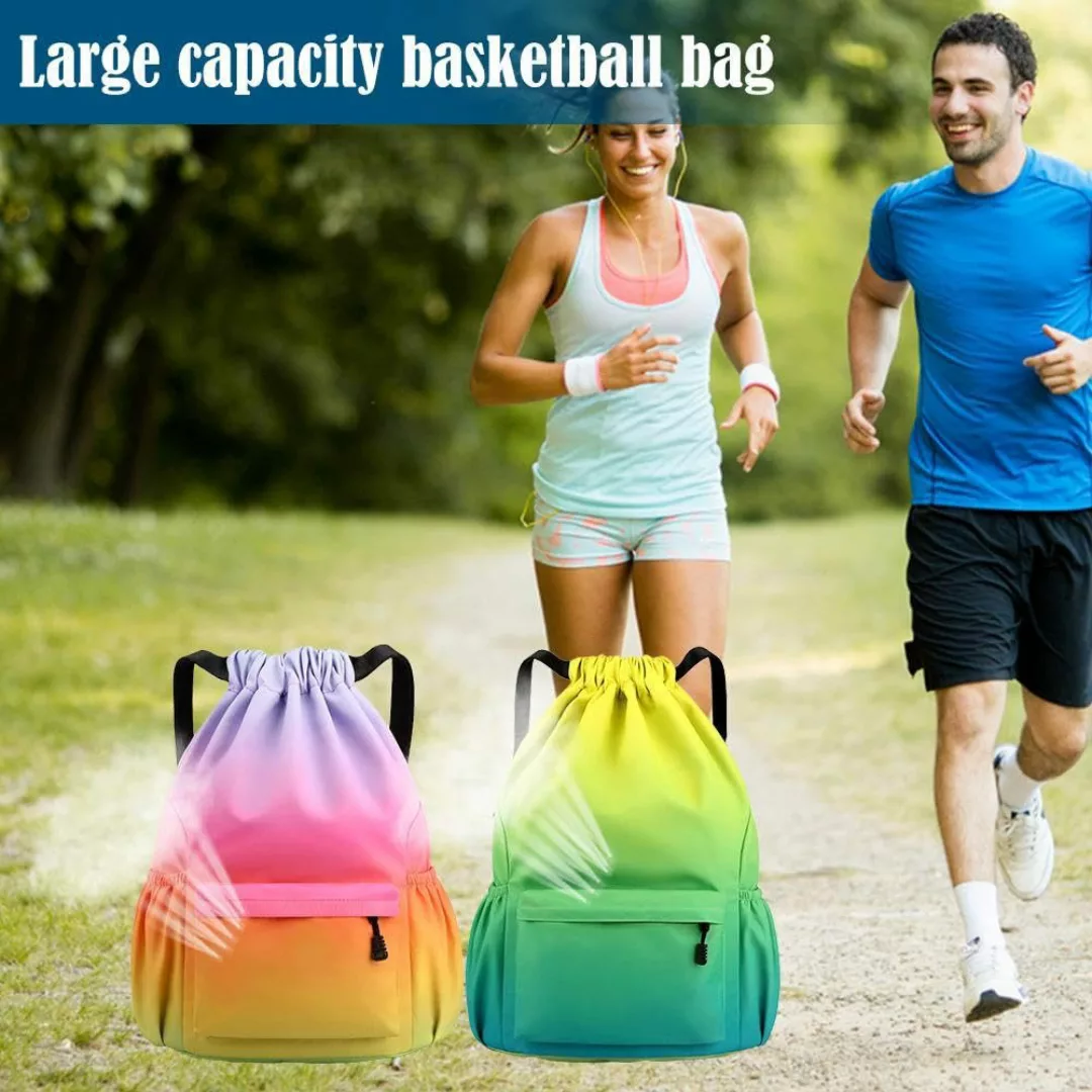 RWEUOQ Balltasche Basketballtasche mit großem Fassungsvermögen,Kordelzugbeu günstig online kaufen