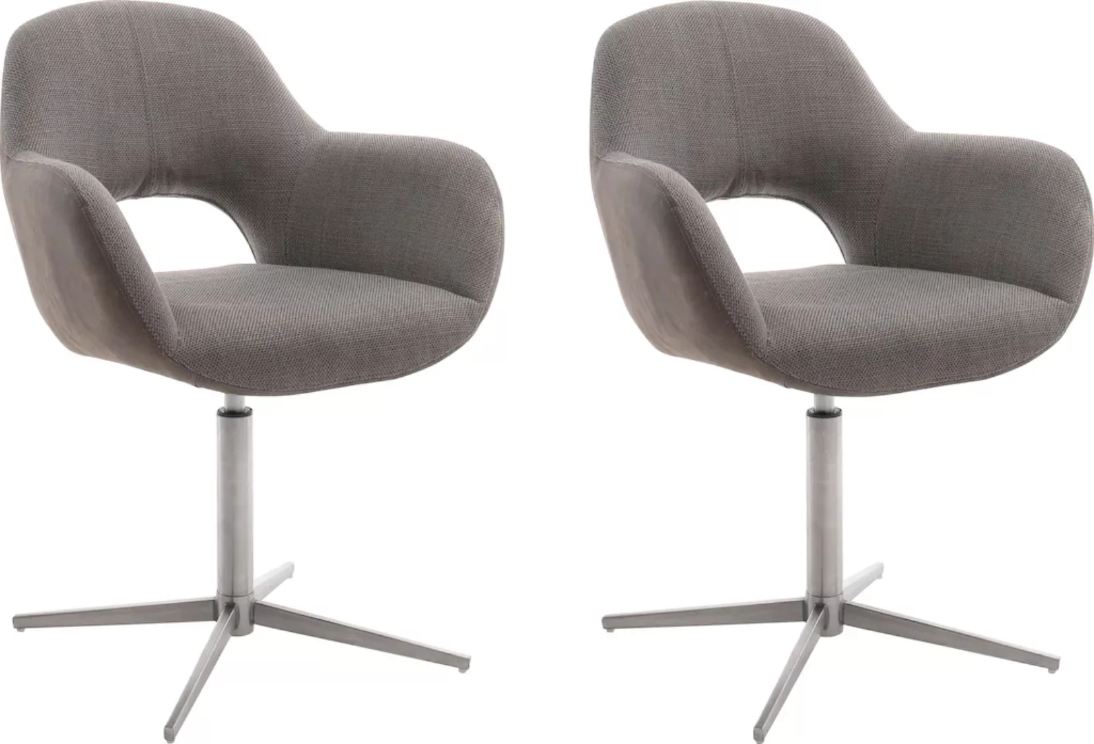 MCA furniture Esszimmerstuhl »Melrose«, (Set), 2 St., Stuhl 360°drehbar mit günstig online kaufen