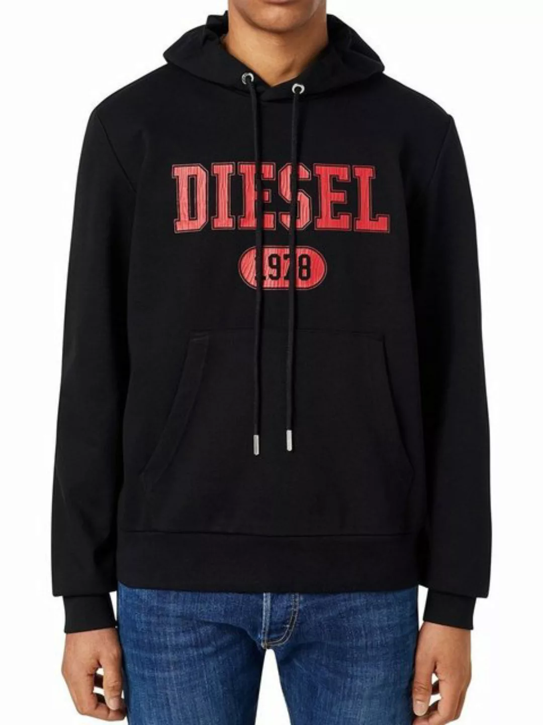 Diesel Kapuzensweatshirt Regular Fit Hoodie - S-GINN-HOOD-K25 günstig online kaufen