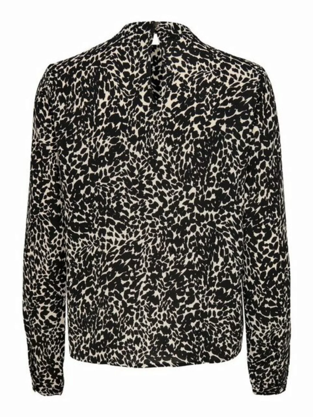 ONLY Blusenshirt Elegante Langarm Bluse Print ONLNEW MALLORY 6379 in Grau günstig online kaufen