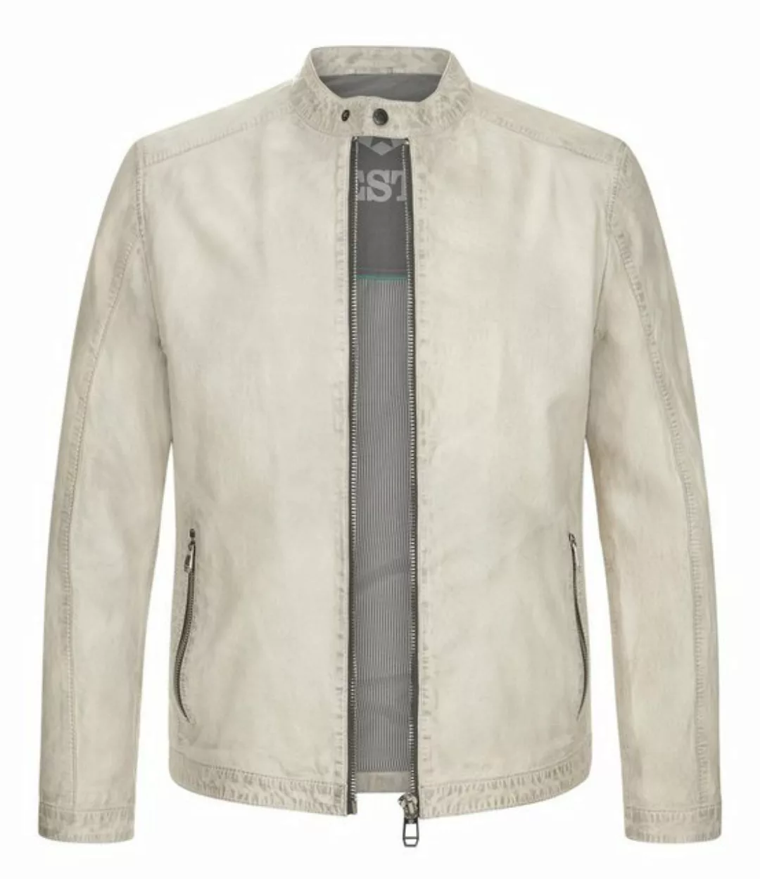 Milestone Lederjacke MSLacona aus Nappaleder im Vintage-Look günstig online kaufen