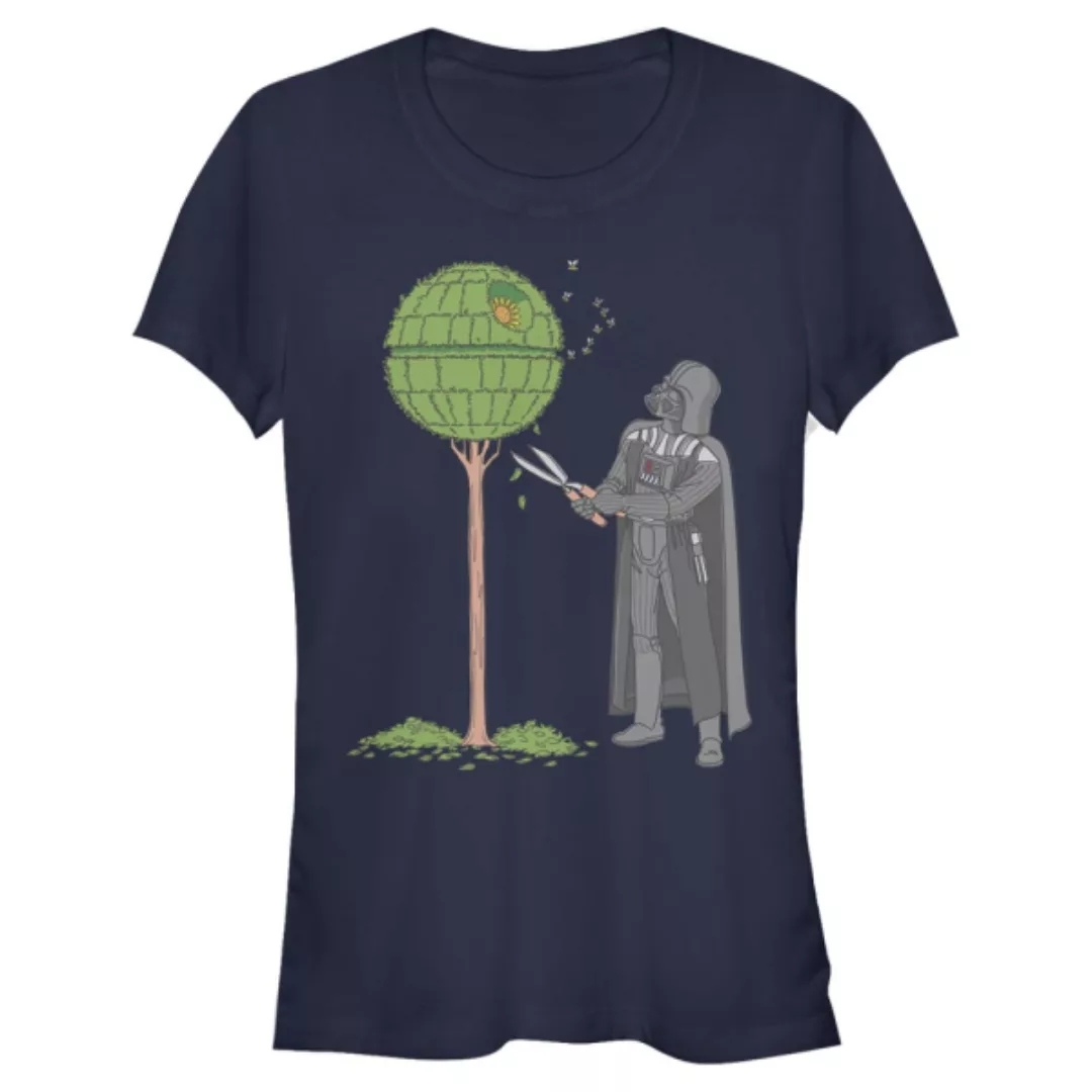 Star Wars - Darth Vader Death Star Bush - Frauen T-Shirt günstig online kaufen