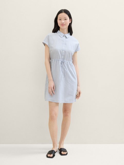 TOM TAILOR Denim Sommerkleid Gestreiftes Minikleid günstig online kaufen