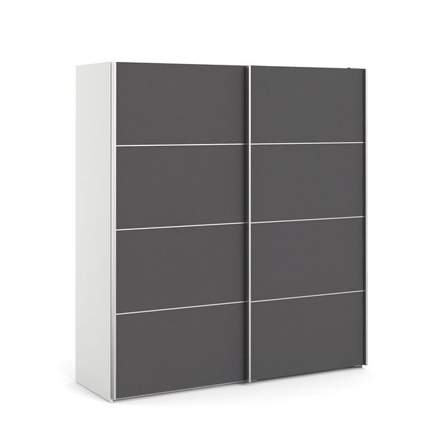 ebuy24 Kleiderschrank Veto Schiebetürenschrank 2 Türen breit 150cm weiss, m günstig online kaufen