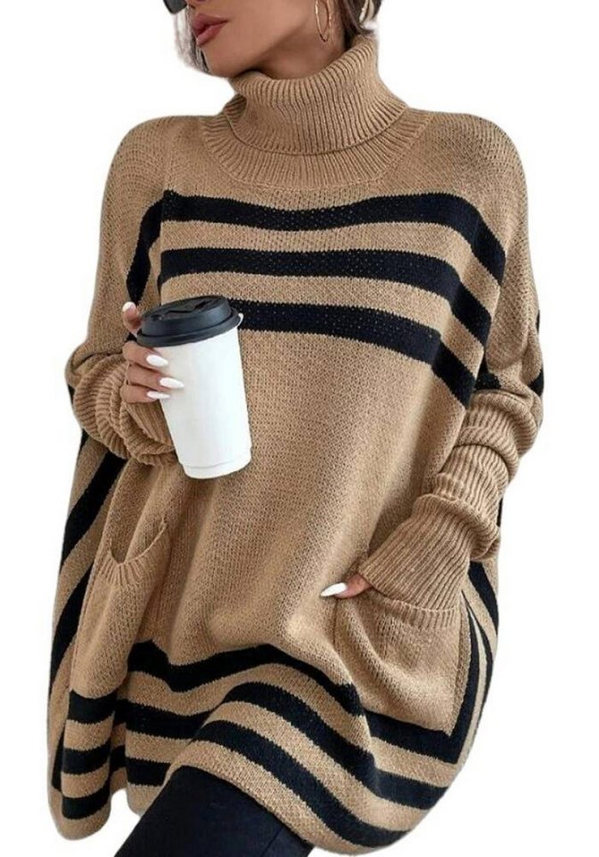 Nebelmeer Strickpullover Lockerer Damenmode Designer Pullover Damen Modisch günstig online kaufen