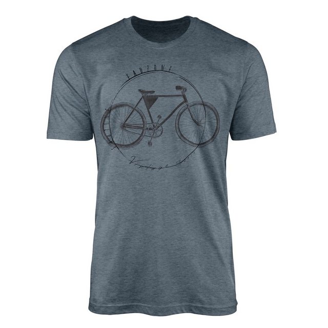 Sinus Art T-Shirt Vintage Herren T-Shirt Fahrrad günstig online kaufen