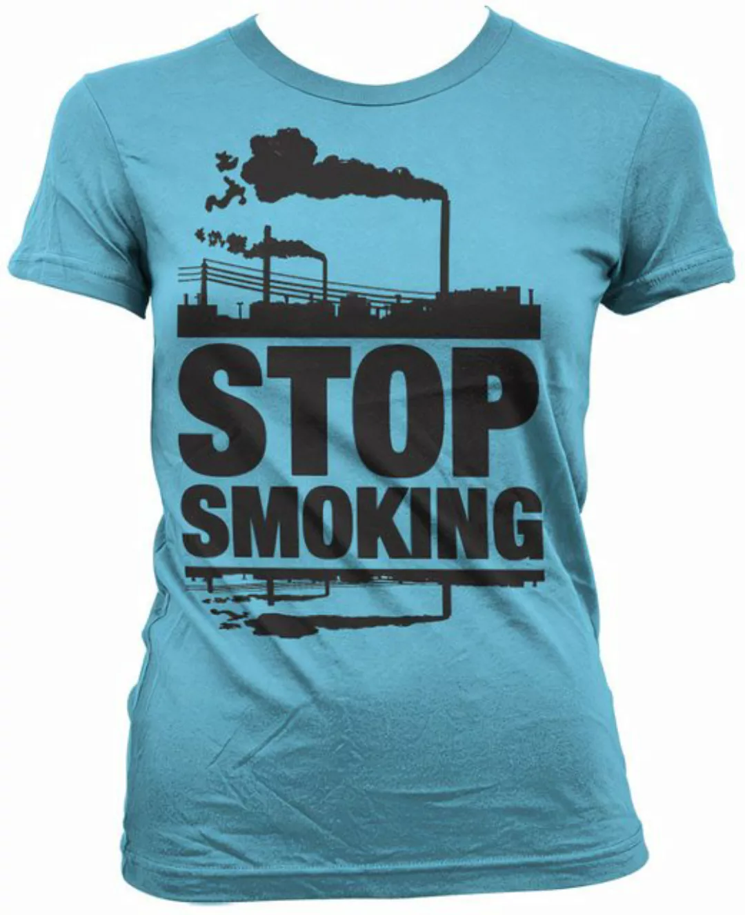 Hybris T-Shirt Stop Smoking Girly T-Shirt günstig online kaufen