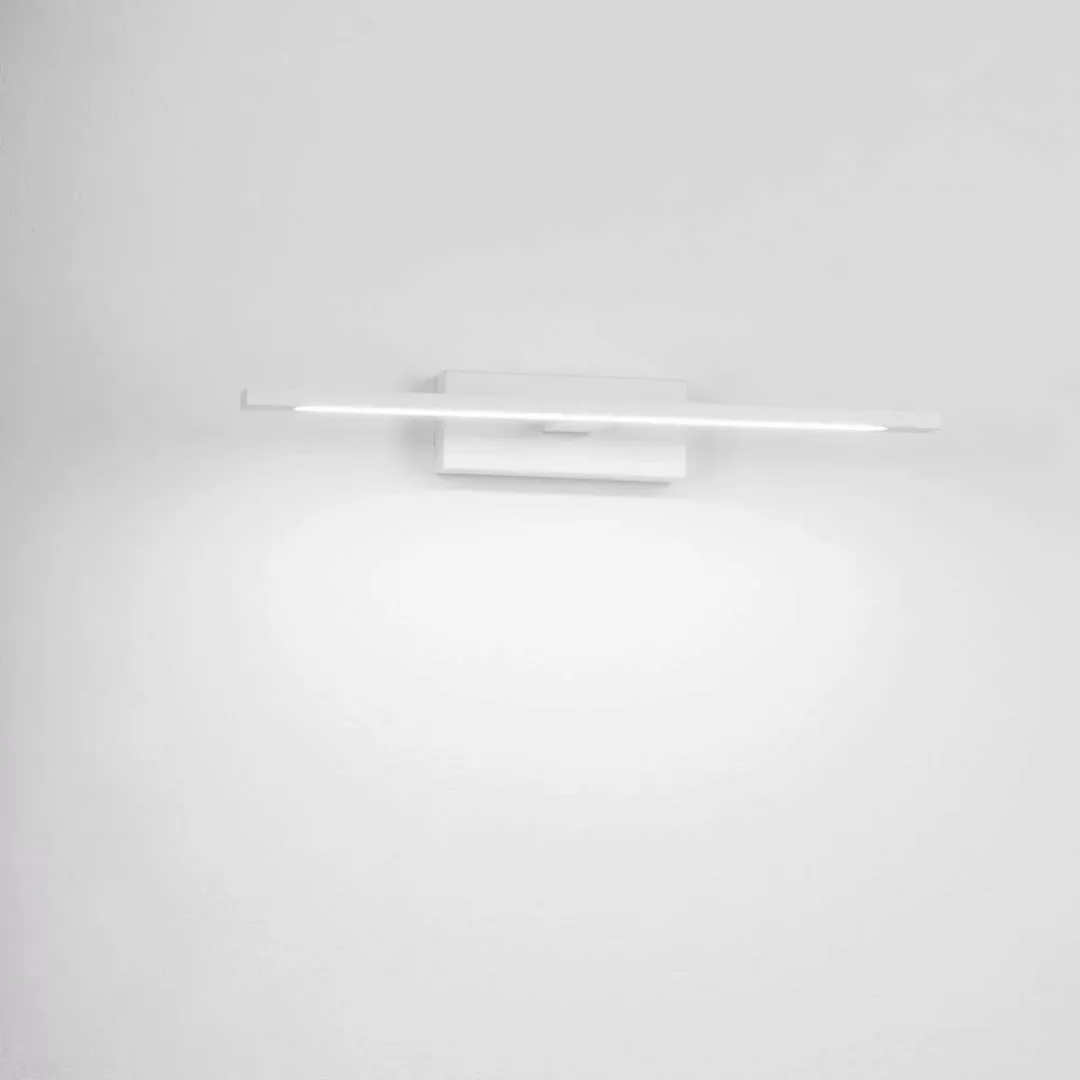 LED Spiegelleuchte Mondrian in Weiß 12W 913lm IP44 günstig online kaufen