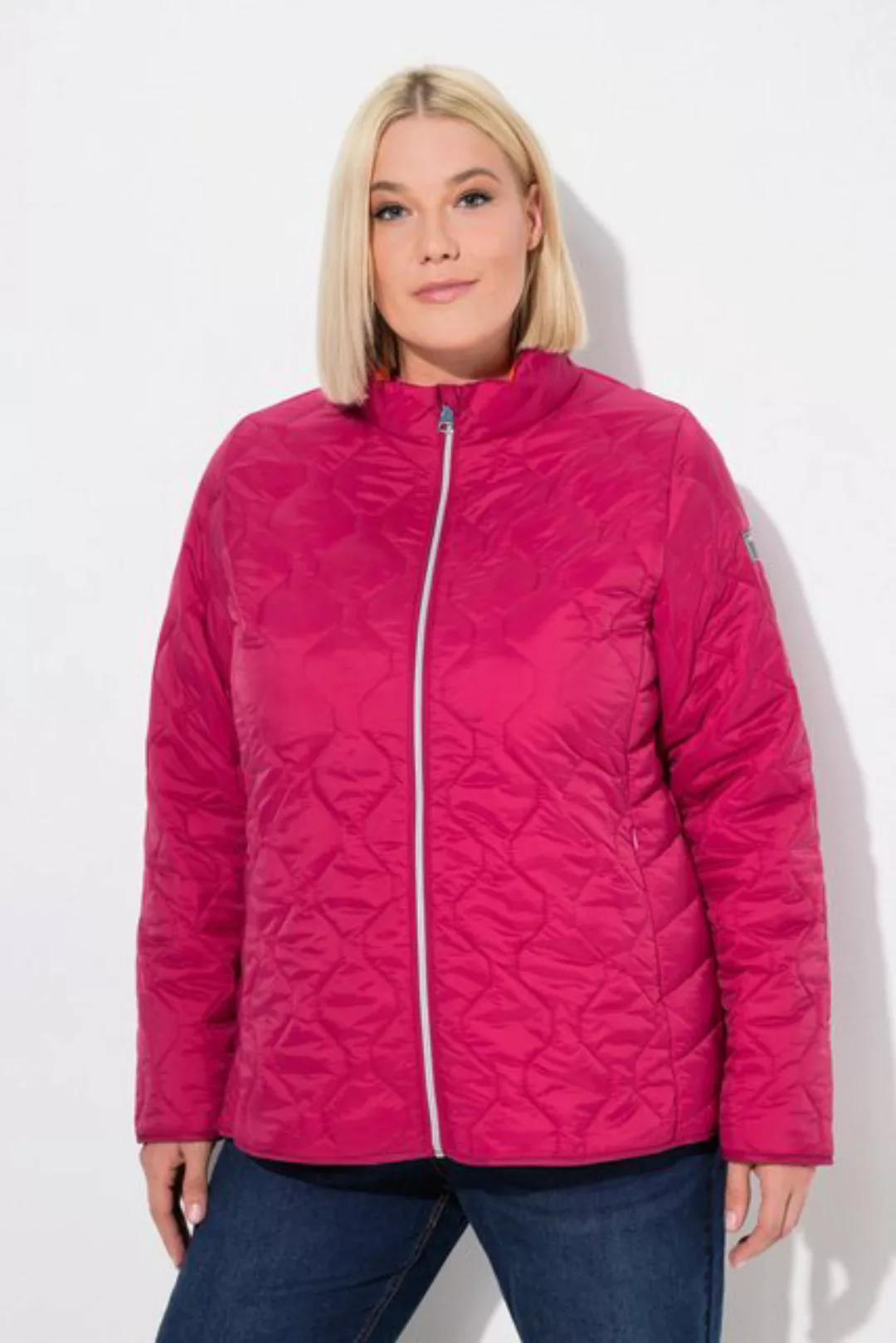 Ulla Popken Steppjacke HYPRAR Leichtstepp-Jacke wasserabweisend recycelt günstig online kaufen