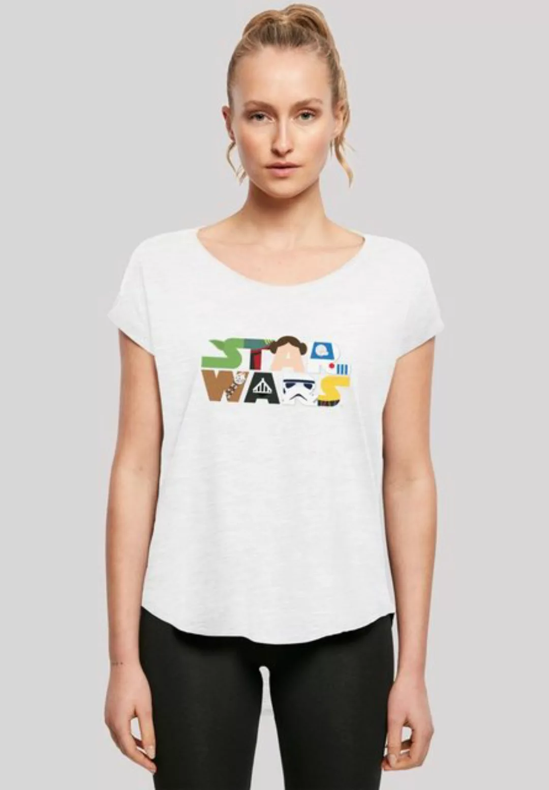 F4NT4STIC T-Shirt "Star Wars Character Logo" günstig online kaufen