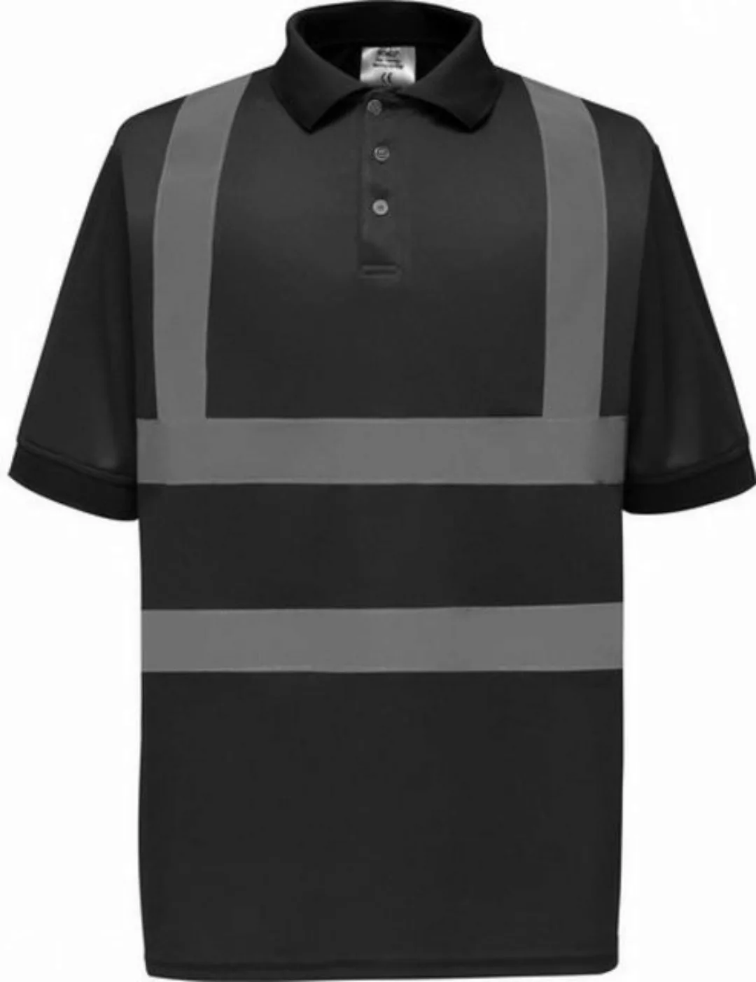 YOKO Warnschutz-Shirt Herren Sicherheits Polo Shirt EN ISO 20471 bis 6XL günstig online kaufen