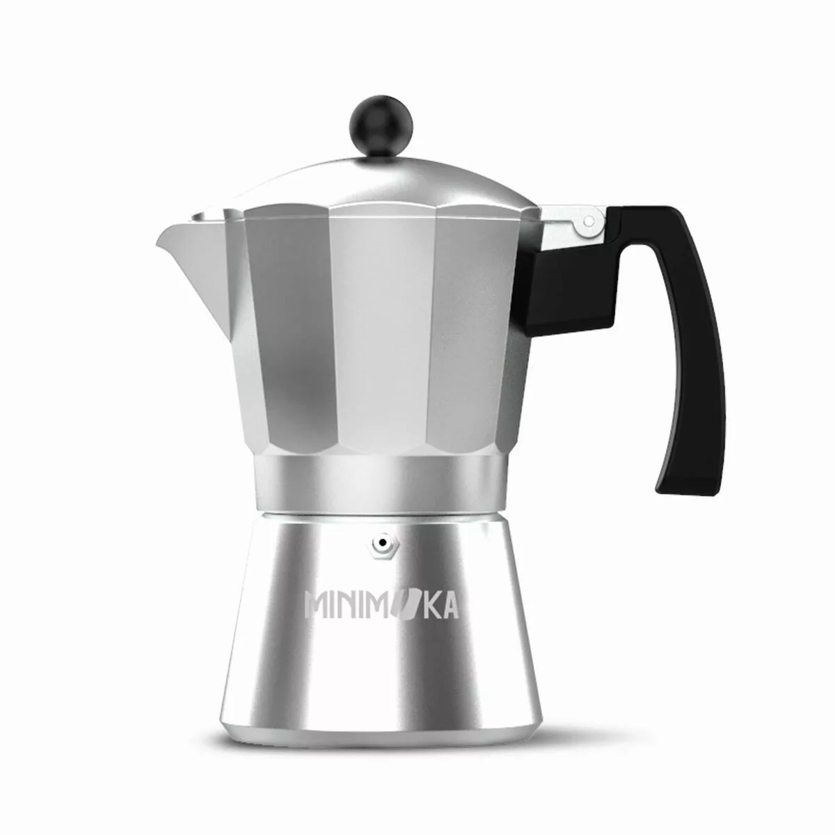 Italienische Kaffeemaschine Taurus Kcp9009 9t Mini Moka Silberfarben Alumin günstig online kaufen