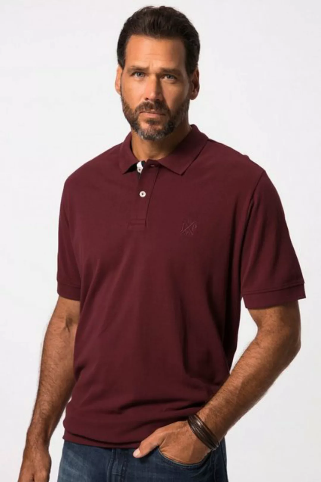 JP1880 Poloshirt Polo-Shirt Halbarm Bauchfit Piqué bis 8 XL günstig online kaufen