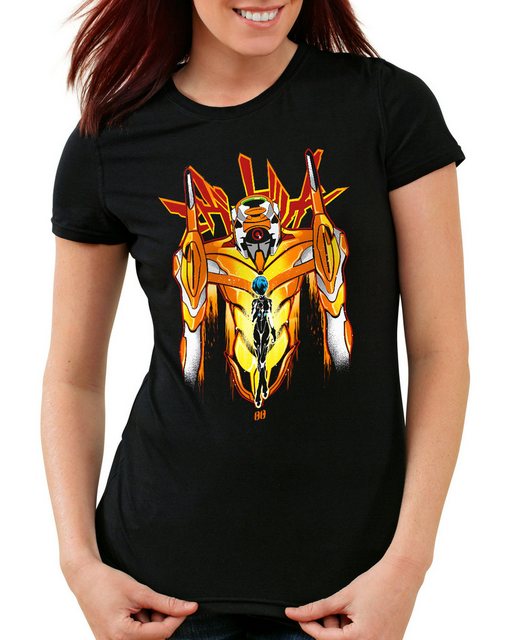 style3 T-Shirt EVA Unit 00 neon genesis evangelion anime manga japanisch bl günstig online kaufen