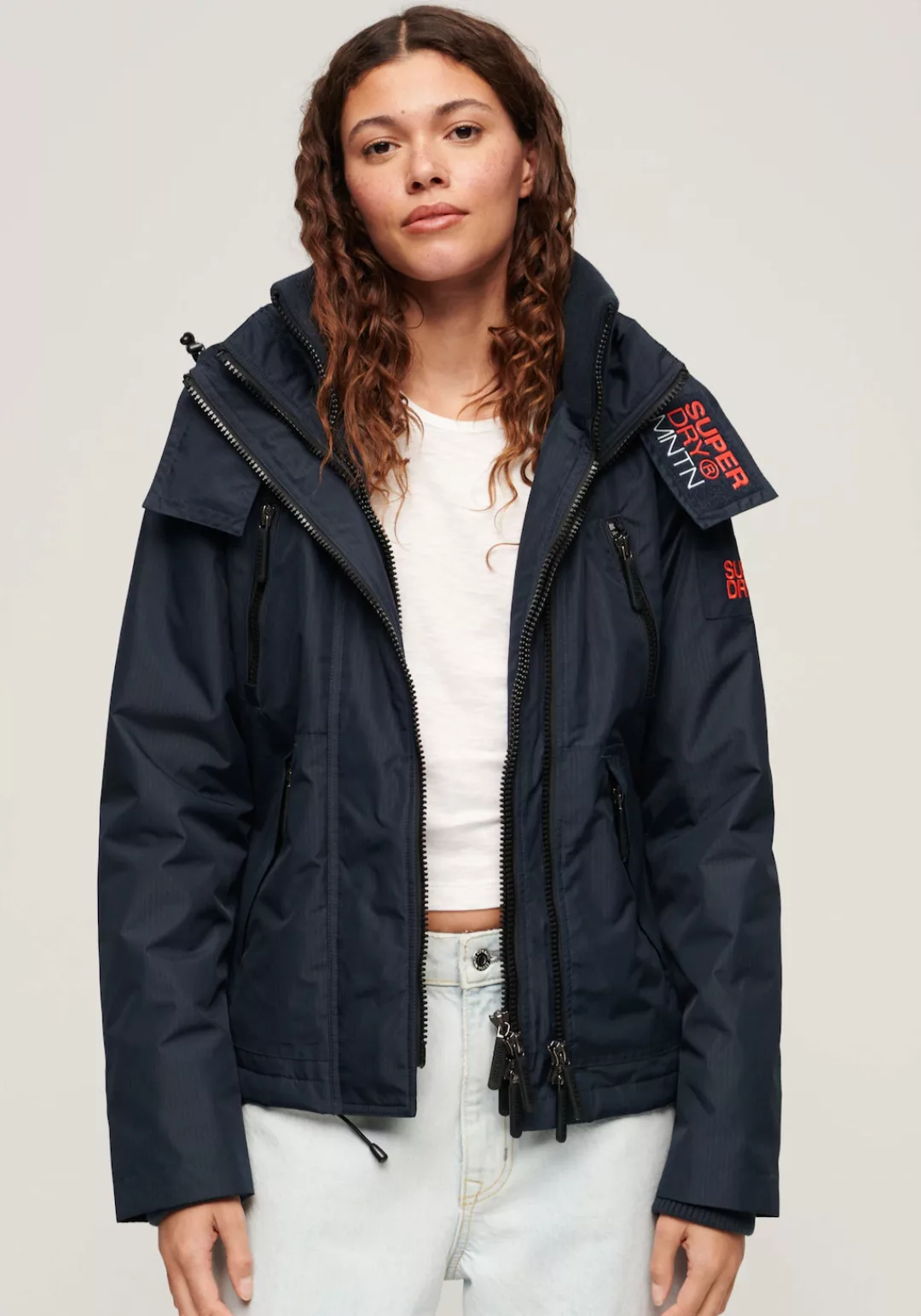 Superdry Outdoorjacke "HOOD MTN WINDBREAKER JKT", mit Kapuze günstig online kaufen