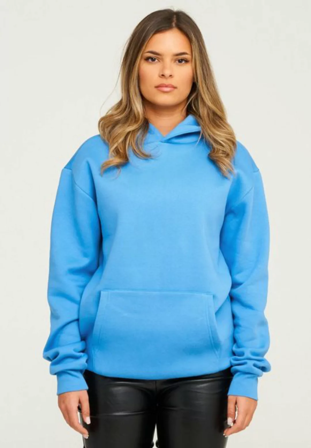 behype Hoodie BHPERTH Damen Basic Oversized Kapuzensweatshirt Raglan Kapuze günstig online kaufen