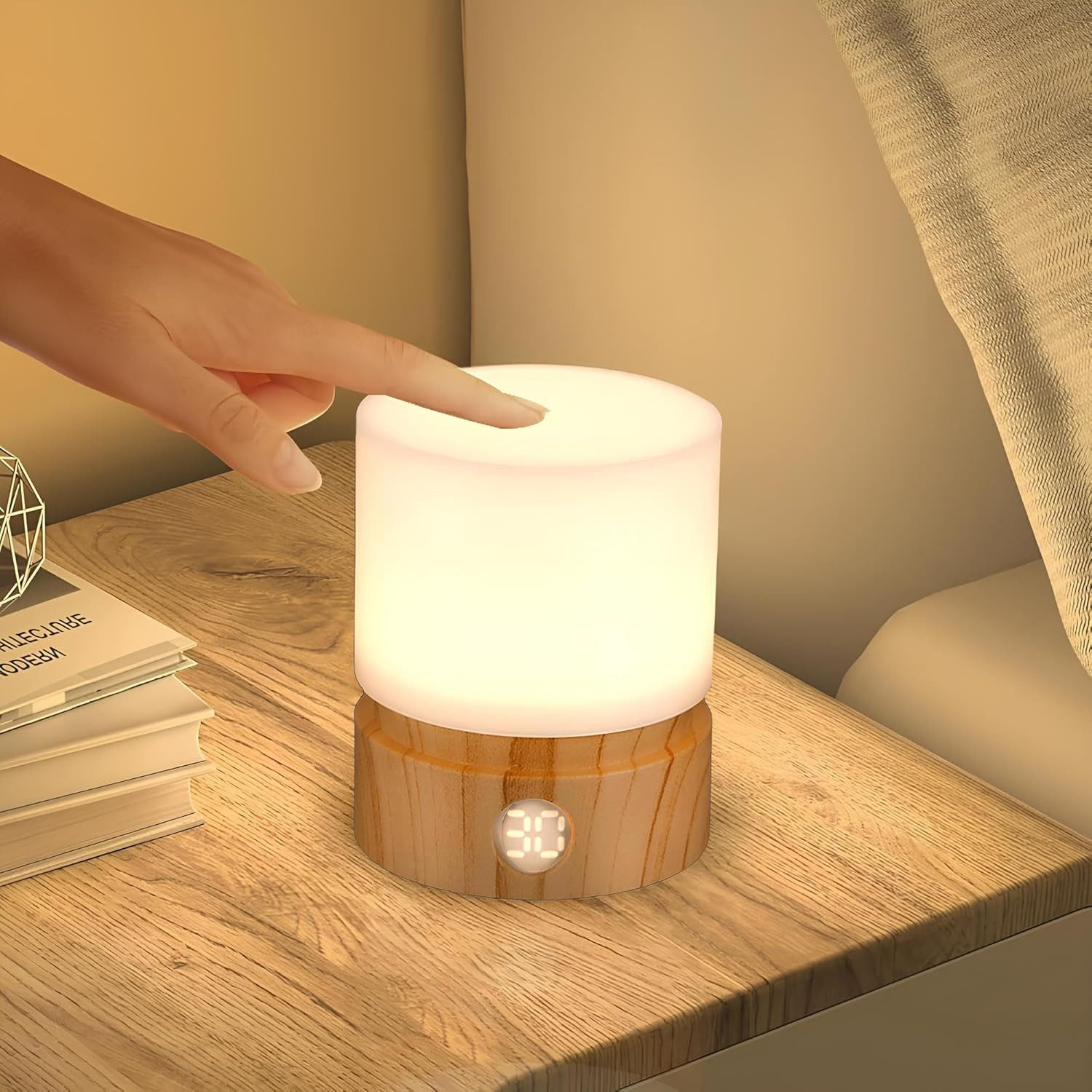 BlingBin LED Nachttischlampe Nachtlicht Kinder Touch günstig online kaufen