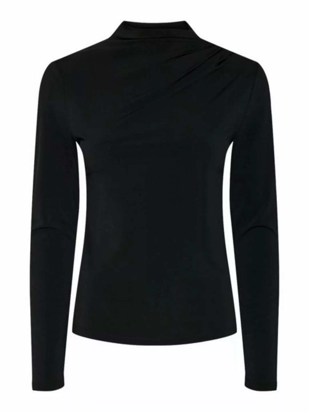 pieces Langarmshirt PCMADISON LS DRAPED TOP NOOS BC günstig online kaufen