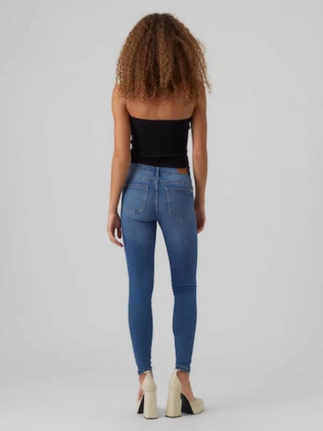 Vero Moda Slim-fit-Jeans VMALIA MR S SHAPE J VI3292 GA NOOS günstig online kaufen
