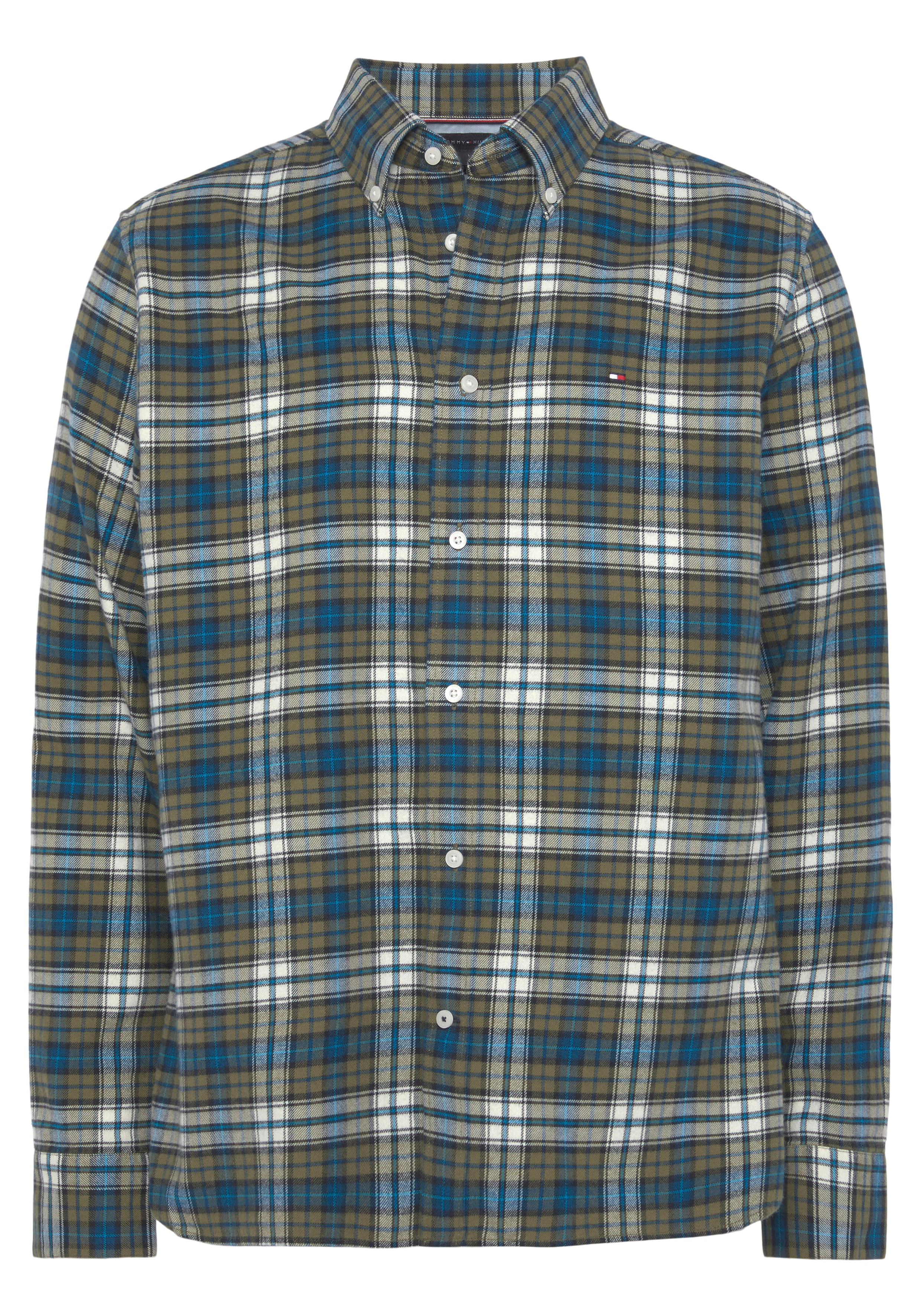 Tommy Hilfiger Karohemd BRUSHED TOMMY TARTAN SMALL SHIRT günstig online kaufen