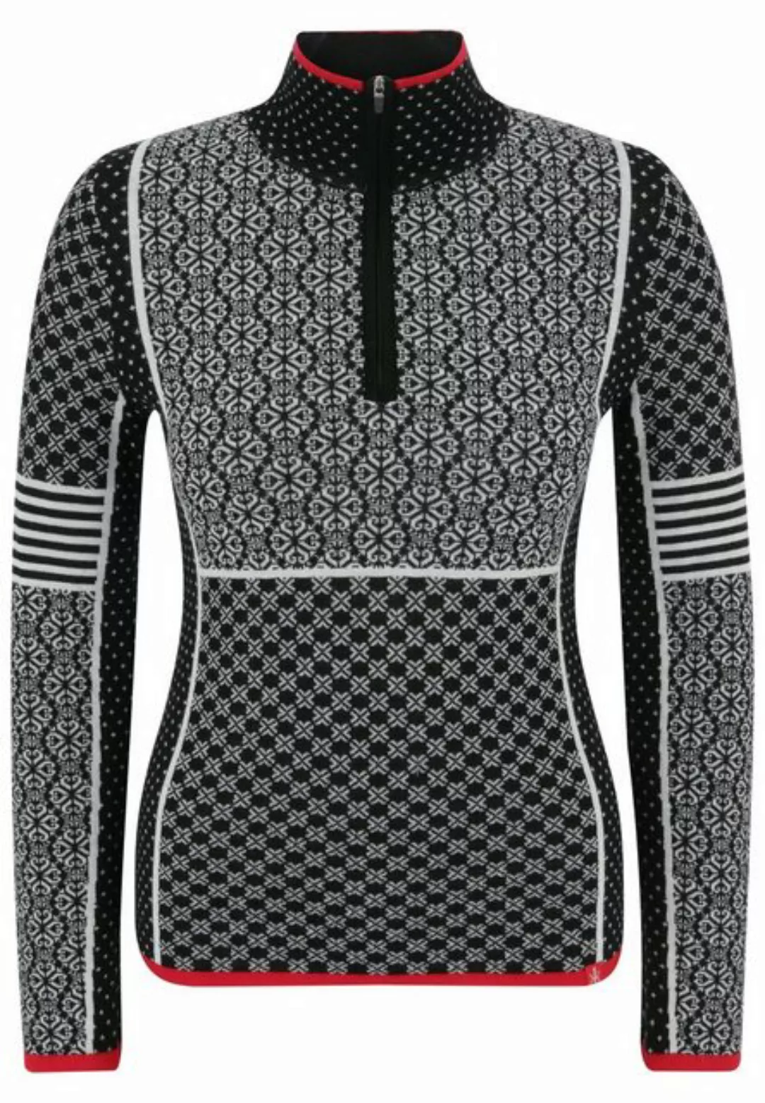 Krimson Klover Trainingspullover Pow Zip Neck (1-tlg) günstig online kaufen