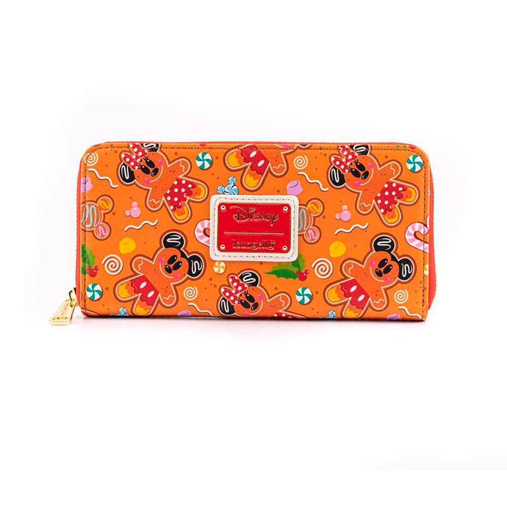 Loungefly Brieftasche Mickey Minnie Gingerbread One Size Orange günstig online kaufen