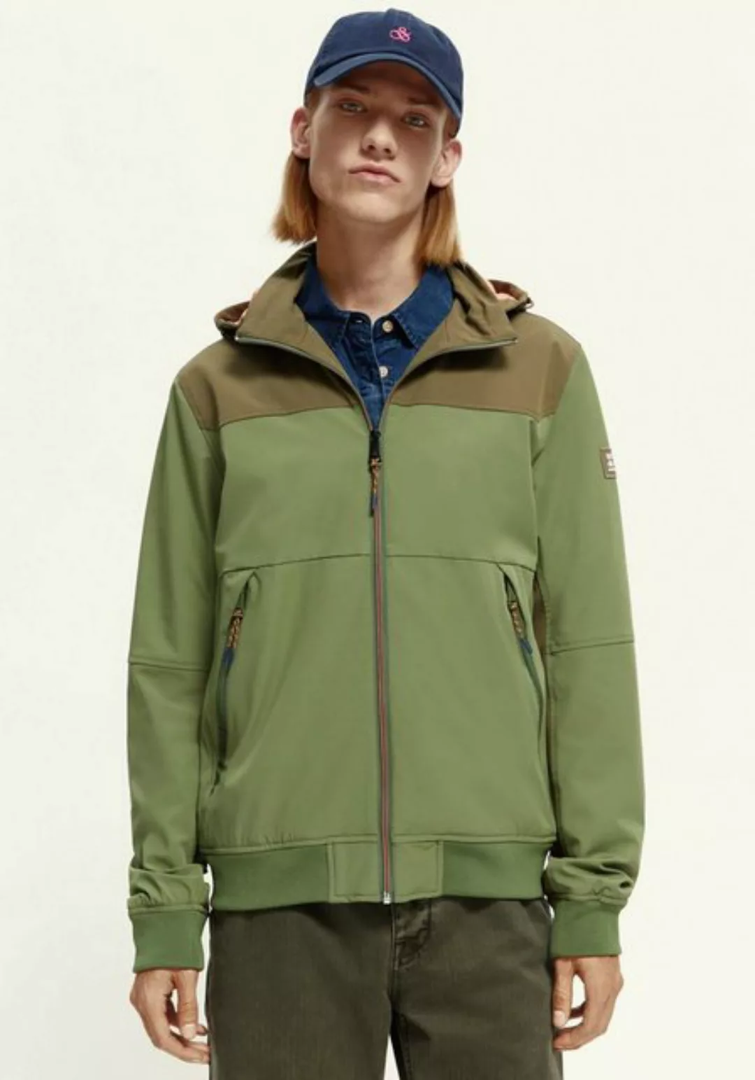 Scotch & Soda Outdoorjacke Hooded colourblock jacket im modischem colorbloc günstig online kaufen