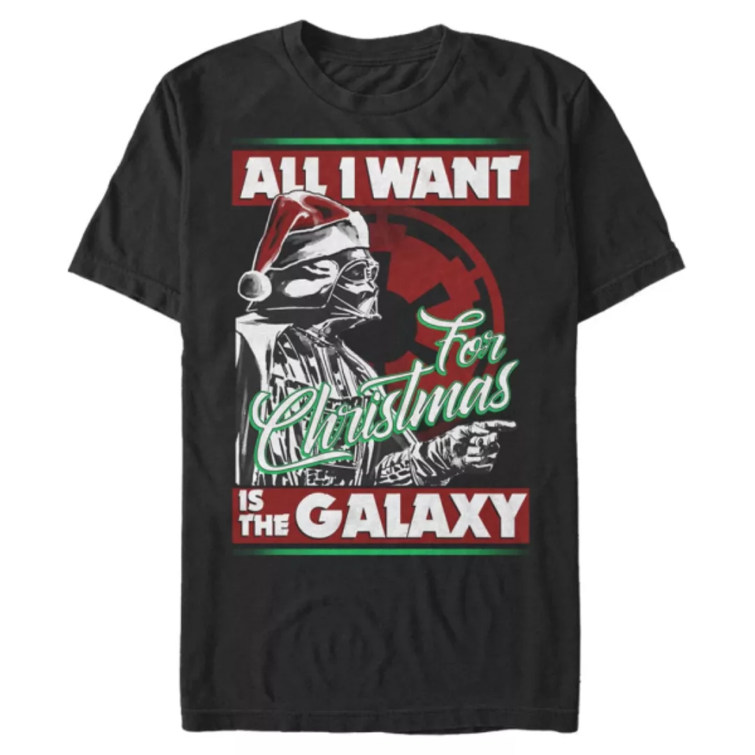 Star Wars - Darth Vader Vader Xmas Galaxy - Weihnachten - Männer T-Shirt günstig online kaufen